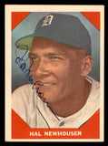 1960 Fleer #068 Hal Newhouser Tigers Signed Autographed