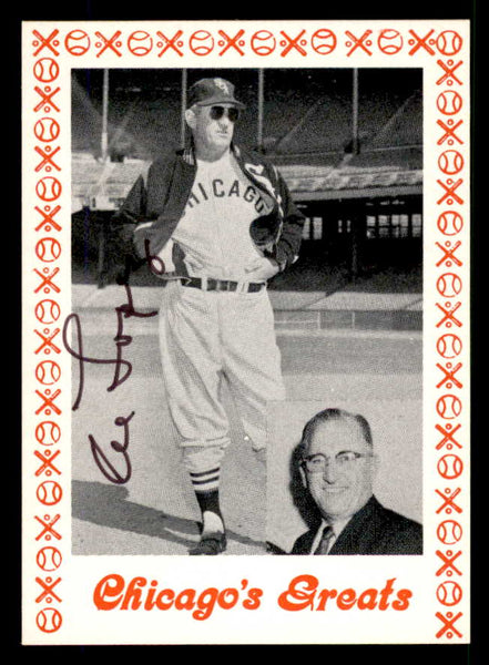 1976 Chicago Greats Al Lopez White Sox Signed Autographed