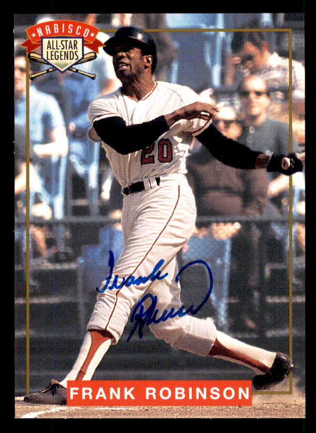1994 Nabisco Frank Robinson Orioles Signed Autographed