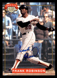 1994 Nabisco Frank Robinson Orioles Signed Autographed