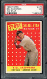 1958 Topps Baseball #477 Bill Skowron A.S. Yankees PSA 7 NM 546545
