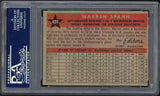 1958 Topps Baseball #494 Warren Spahn A.S. Braves PSA 7 NM 546549