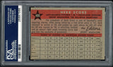 1958 Topps Baseball #495 Herb Score A.S. Indians PSA 7 NM 546581