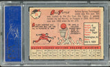 1958 Topps Baseball #023 Bill Tuttle A's PSA 5 EX Yellow Letter 546600