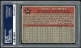 1958 Topps Baseball #480 Eddie Mathews A.S. Braves PSA 7 NM 546605