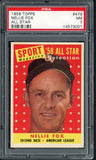 1958 Topps Baseball #479 Nellie Fox A.S. White Sox PSA 7 NM 546622