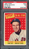 1958 Topps Baseball #481 Frank Malzone A.S. Red Sox PSA 7 NM 546627