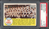 1958 Topps Baseball #019 San Francisco Giants Team PSA 6 EX-MT 546635