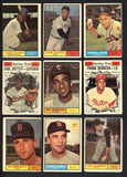 1961 Topps High Number Set Lot 16 Diff Low Grade 546646