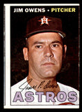 1967 Topps Baseball #582 Jim Owens Astros VG 546654