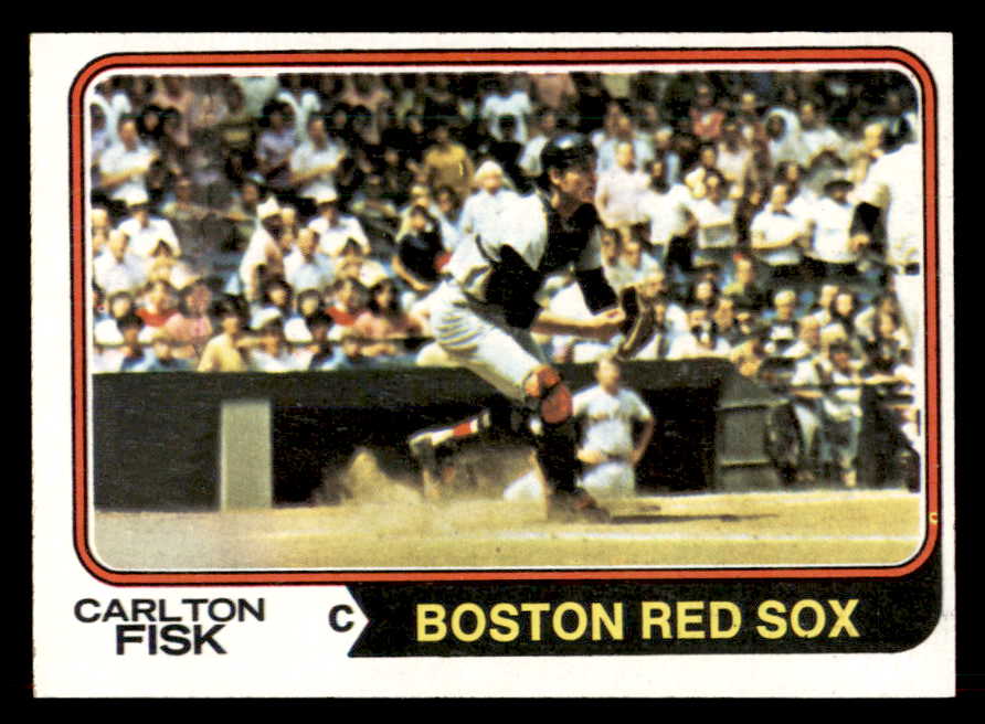 1974 Topps Baseball #105 Carlton Fisk Red Sox NR-MT 546663