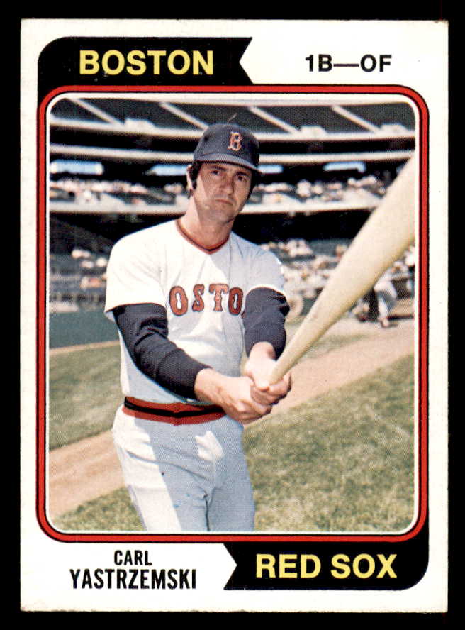 1974 Topps Baseball #280 Carl Yastrzemski Red Sox EX 546664
