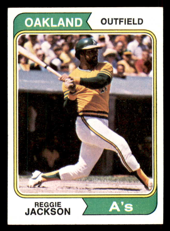1974 Topps Baseball #130 Reggie Jackson A's NR-MT 546665