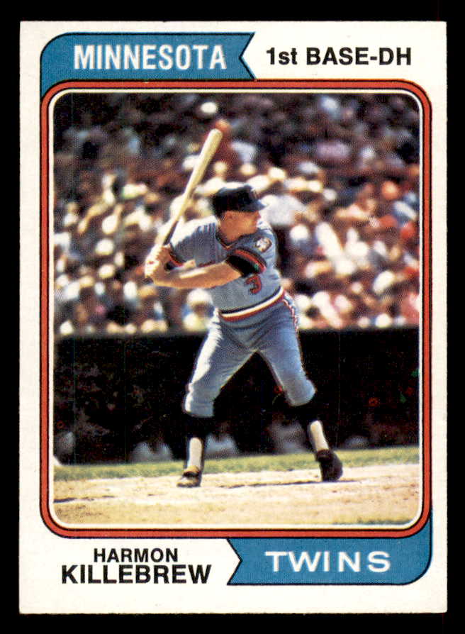 1974 Topps Baseball #400 Harmon Killebrew Twins NR-MT 546667
