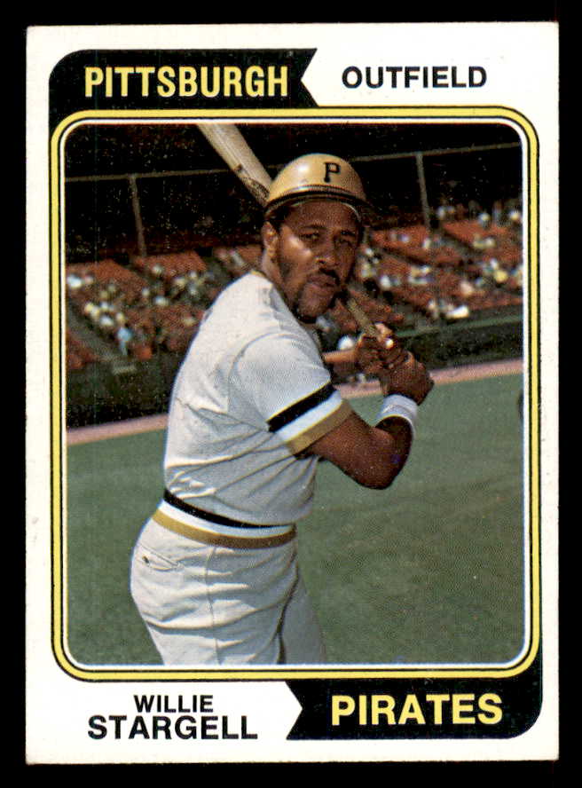1974 Topps Baseball #100 Willie Stargell Pirates EX-MT 546670
