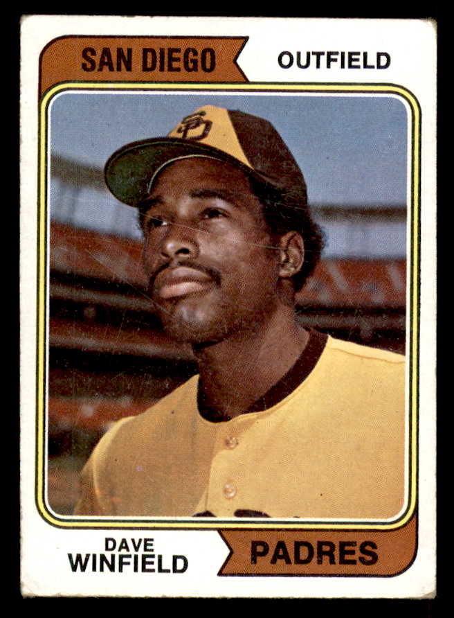 1974 Topps Baseball #456 Dave Winfield Padres VG-EX 546674