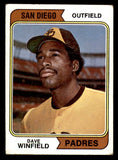 1974 Topps Baseball #456 Dave Winfield Padres VG-EX 546674