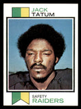 1973 Topps Football #288 Jack Tatum Raiders EX-MT 546676