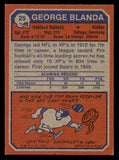 1973 Topps Football #025 George Blanda Raiders EX-MT 546680