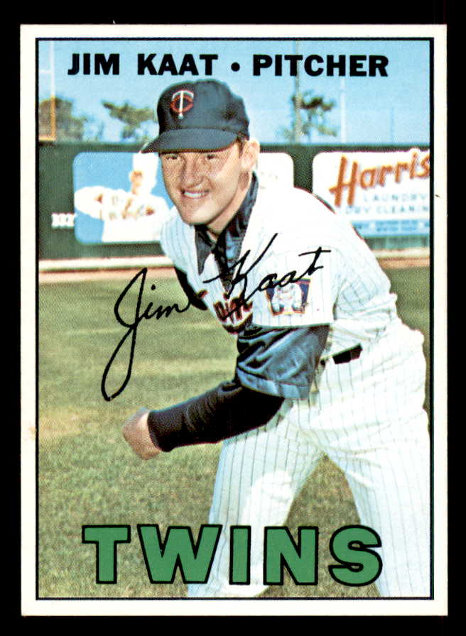 1967 Topps Baseball #300 Jim Kaat Twins NR-MT 546691