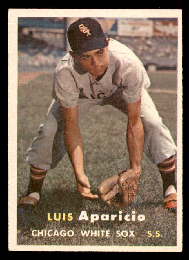 1957 Topps Baseball #007 Luis Aparicio White Sox EX-MT 546698