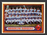 1957 Topps Baseball #324 Brooklyn Dodgers Team EX-MT 546702