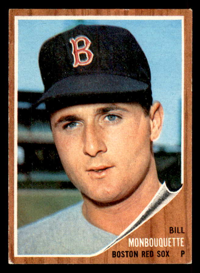1962 Topps Baseball #580 Bill Monbouquette Red Sox VG-EX 546706