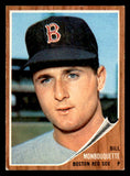 1962 Topps Baseball #580 Bill Monbouquette Red Sox VG-EX 546706