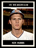 1964 Topps Baseball #550 Ken Hubbs Cubs EX-MT 546711
