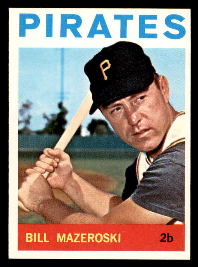 1964 Topps Baseball #570 Bill Mazeroski Pirates EX-MT 546712