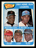 1965 Topps Baseball #004 N.L. Home Run Leaders Willie Mays EX-MT 546715