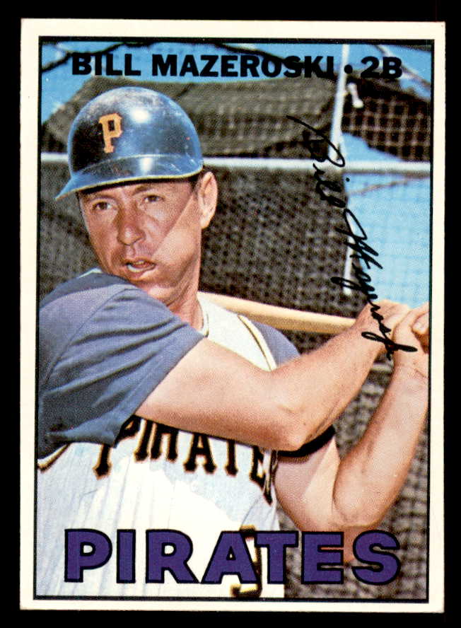 1967 Topps Baseball #510 Bill Mazeroski Pirates NR-MT 546720