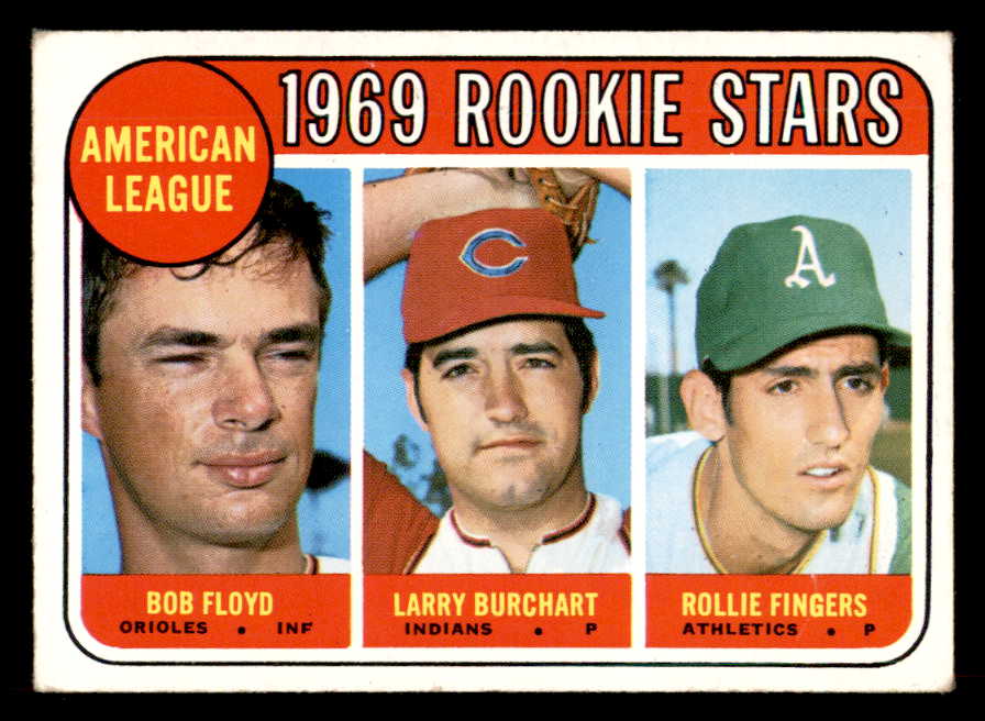 1969 Topps Baseball #597 Rollie Fingers A's VG-EX 546725