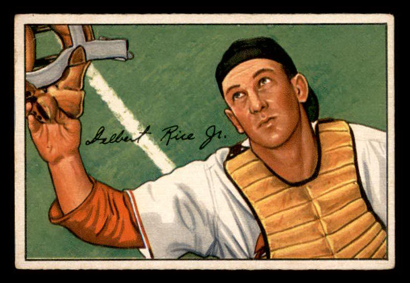 1952 Bowman Baseball #107 Del Rice Cardinals VG-EX 546732