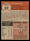 1953 Topps Baseball #059 Karl Drews Phillies VG-EX 546750