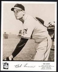 1953 Dixie Lid Premium Bob Lemon Indians EX-MT 546769