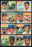 1956 Topps Set Lot 301 Diff EX+/EX-MT Better Aparicio Killebrew 546777