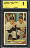 1957 Topps Baseball #407 Mickey Mantle Yogi Berra MBA 3 VG 546792