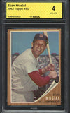 1962 Topps Baseball #050 Stan Musial Cardinals MBA 4 VG-EX 546812