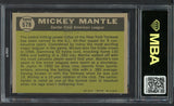 1961 Topps Baseball #578 Mickey Mantle A.S. Yankees MBA 4 VG-EX 546819