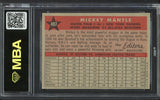 1958 Topps Baseball #487 Mickey Mantle A.S. Yankees MBA 6 EX-MT 546824