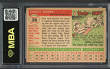 1955 Topps Baseball #028 Ernie Banks Cubs MBA 6 EX-MT 546829