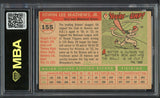 1955 Topps Baseball #155 Eddie Mathews Braves MBA 4 VG-EX 546850