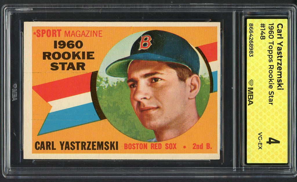 1960 Topps Baseball #148 Carl Yastrzemski Red Sox MBA 4 VG-EX 546855