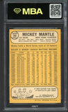 1968 Topps Baseball #280 Mickey Mantle Yankees MBA 5 EX 546875