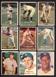 1957 Topps Set Lot 157 Diff Bargain Grade Lemon Minoso 546890