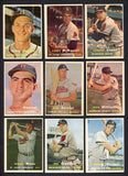 1957 Topps Set Lot 75 Diff EX+/EX-MT Tanner Moon Vernon 546894