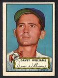 1952 Topps Baseball #316 Davey Williams Giants EX+/EX-MT 546912
