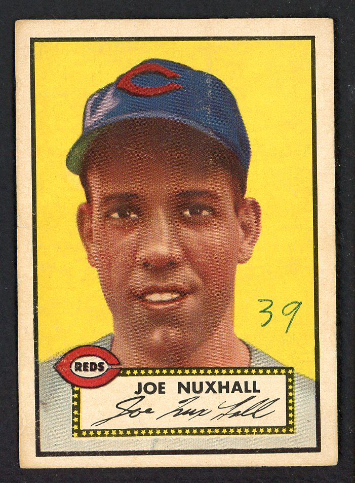 1952 Topps Baseball #406 Joe Nuxhall Reds FR-GD 546913