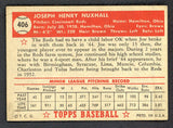 1952 Topps Baseball #406 Joe Nuxhall Reds FR-GD 546913